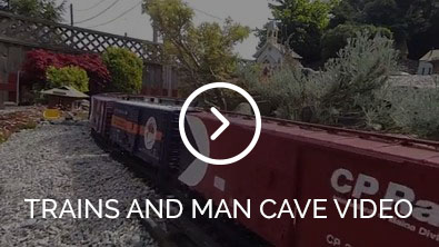Trains and man cave
