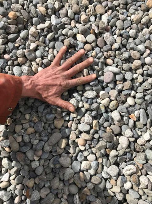 Bulk 3/4 Round Drain Rock